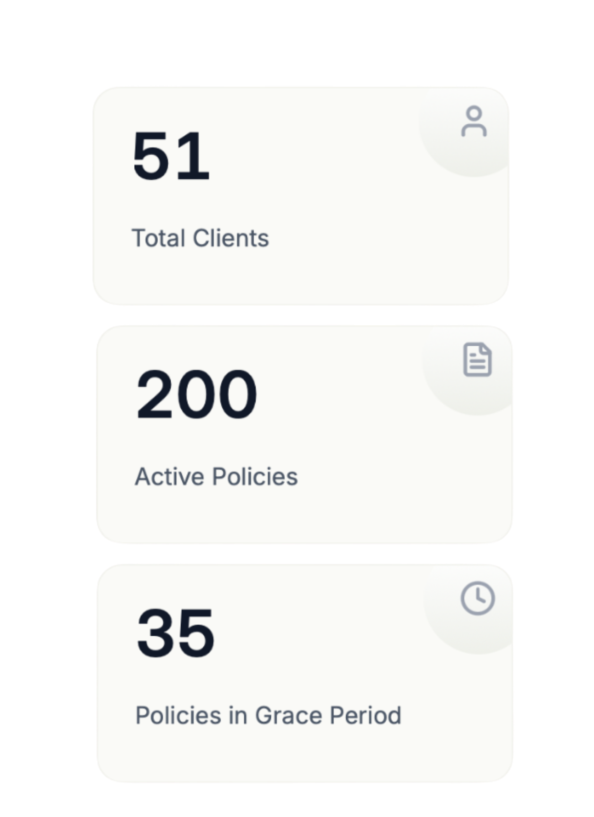Client management system